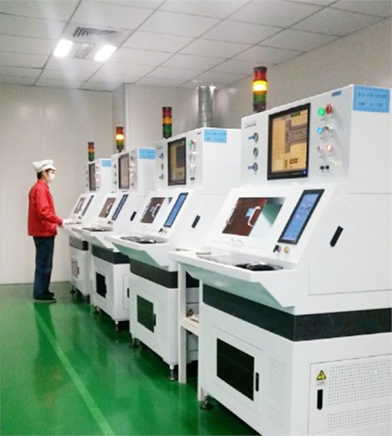 寶宮電子切割車間