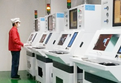 寶宮電子切割車間